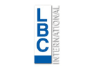 Logo of the channel "LBC International"