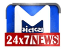 Логотип каналу "Mantavya News"