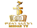 Logo of the channel "Medan TV"