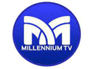 Logo of the channel "Millennium TV"