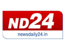 Логотип каналу "ND24 (News Daily 24)"