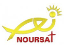 Logo of the channel "NourSat"