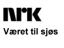 Logo of the channel "NRK Været til sjøs"