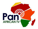 Logo of the channel "Pan African TV"