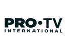 Logo of the channel "Pro TV International"