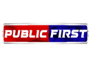 Логотип каналу "Public First"
