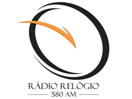 Logo of the channel "Rádio Relógio"
