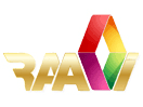 Logo of the channel "Raavi TV"