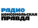 Logo of the channel "Radio Komsomolskaya Pravda"