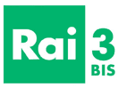 Logo of the channel "Rai 3 Bis"