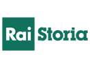 Logo of the channel "Rai Storia"