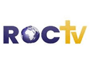 Logo of the channel "ROC TV"