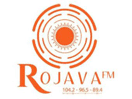 Logo of the channel "Rojava FM"