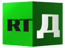 Logo of the channel "RT Documentary"