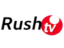 Logo of the channel "Rush TV"