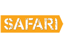 Logo of the channel "Safari TV"