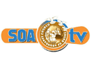 Logo of the channel "SOA TV"