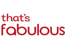 Logo of the channel "That's Fabulous"
