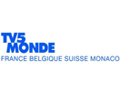 Logo of the channel "TV5 Monde France Belgique Suisse Monaco"