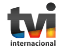 Logo of the channel "TVI Internacional"