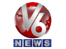 Logo of the channel "V6 News"