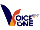 Logo of the channel "Voice of One TV"